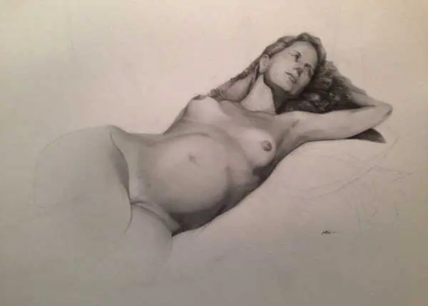 Stephen Mabee Nude Female Figure