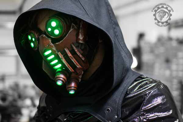 Cyberpunk LED Mask By Brian Cargile