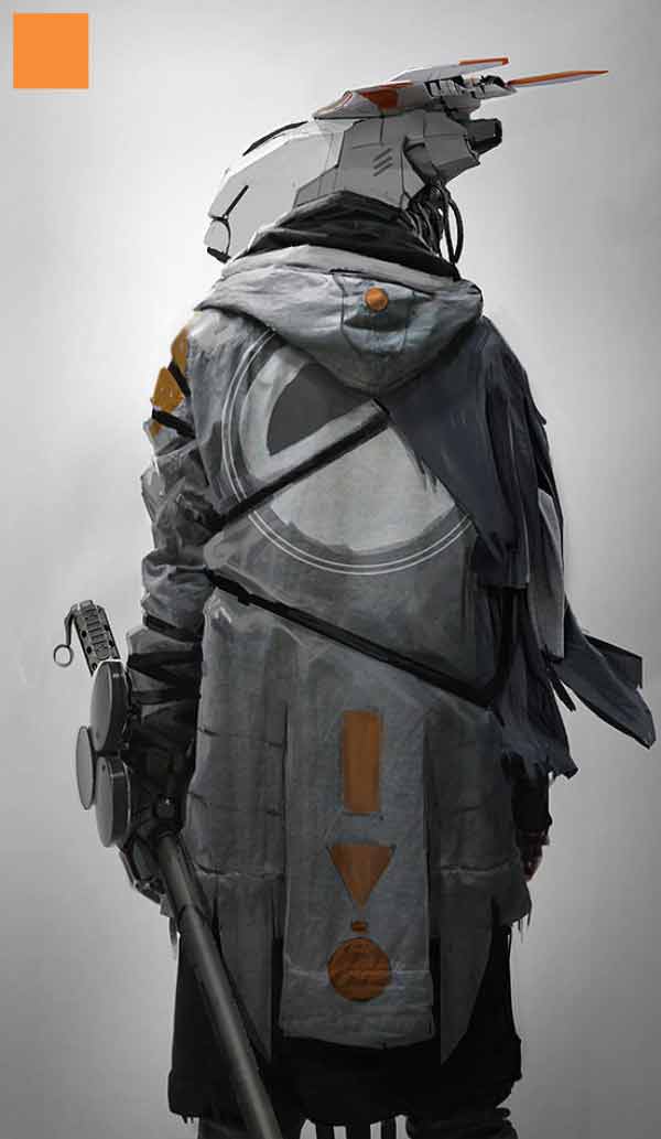 35 Cool Cyberpunk Character  Concept  Art  Inspiration Design