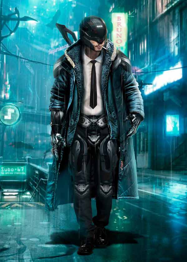 cyberpunk_7702, YYYYD - Character design male, Futuristic character design, Character design inspiration