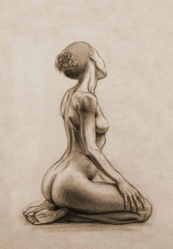 Life Drawing By Francis Bezooyen 
