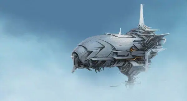 Space Cruiser Concept Art By Il Kim