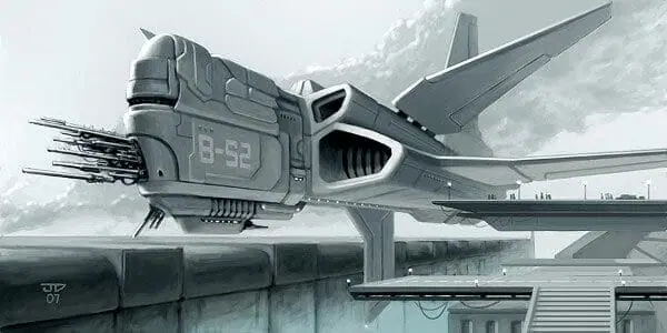 Ship Concept Art By Jan Dolezalek