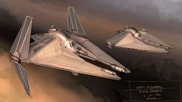 Star Wars Spaceships By Ryan Church