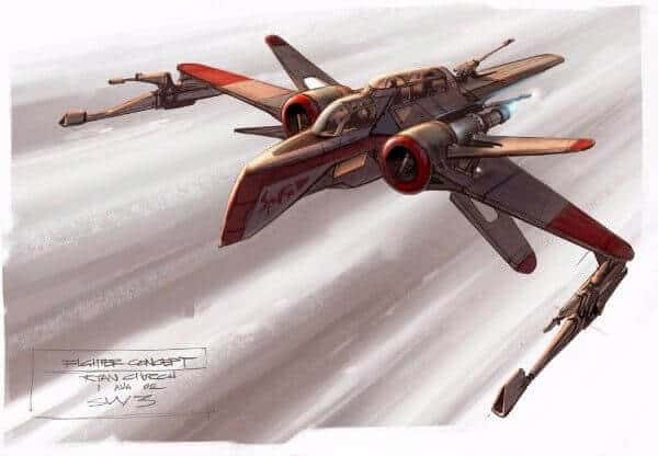 Star Wars Spaceships By Ryan Church