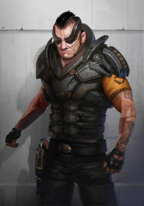 cyberpunk_7702, YYYYD -  Character design male, Futuristic character  design, Character design inspiration