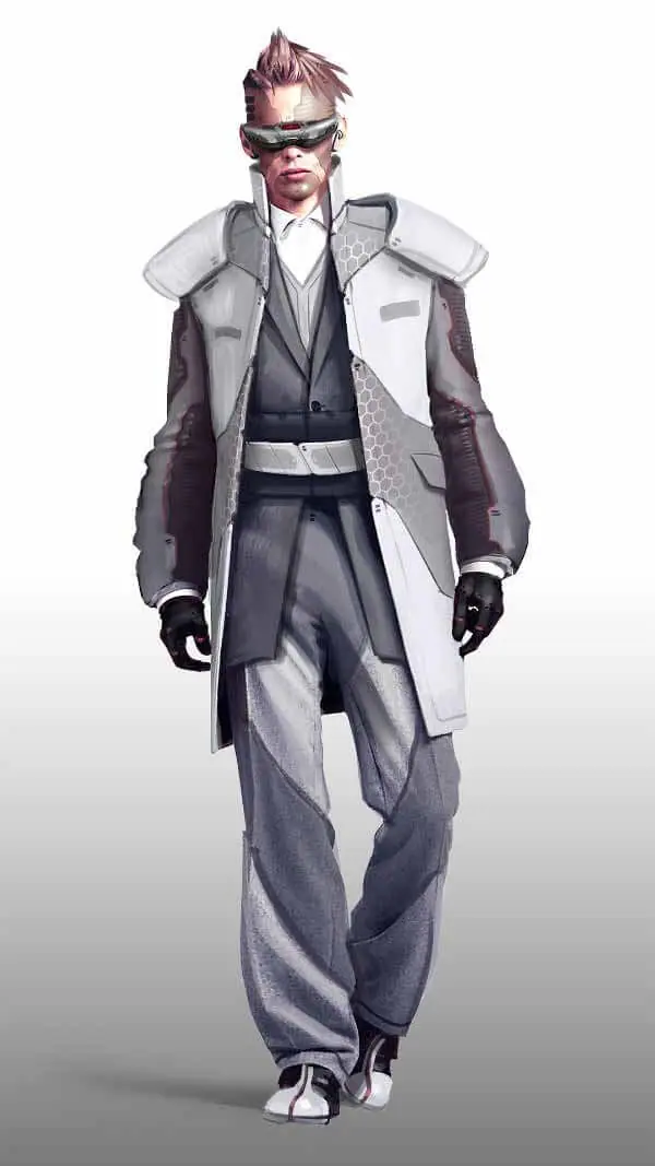 cyberpunk_7702, YYYYD - Character design male, Futuristic character design, Character design inspiration