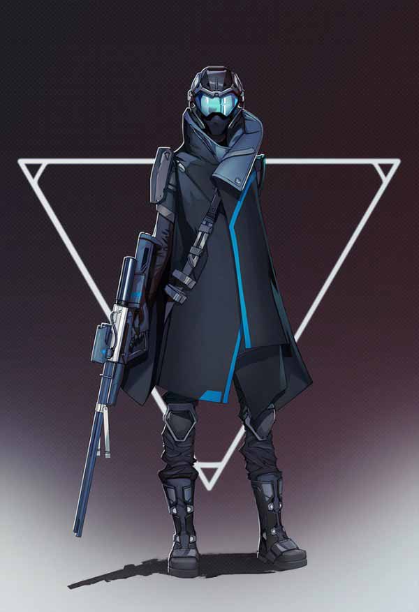 Cyberpunk Sniper By Soundhunter