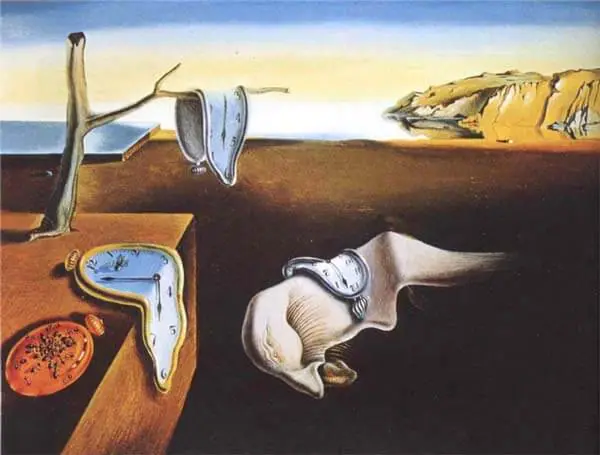 The Persistence Of Memory By Salvador Dali