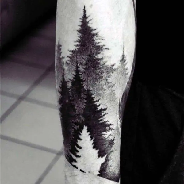 55 Gorgeous Negative Space Tattoo Designs and Ideas  Fashion Hombre