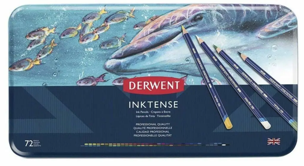 Derwent Inktense Watercolor Pencils