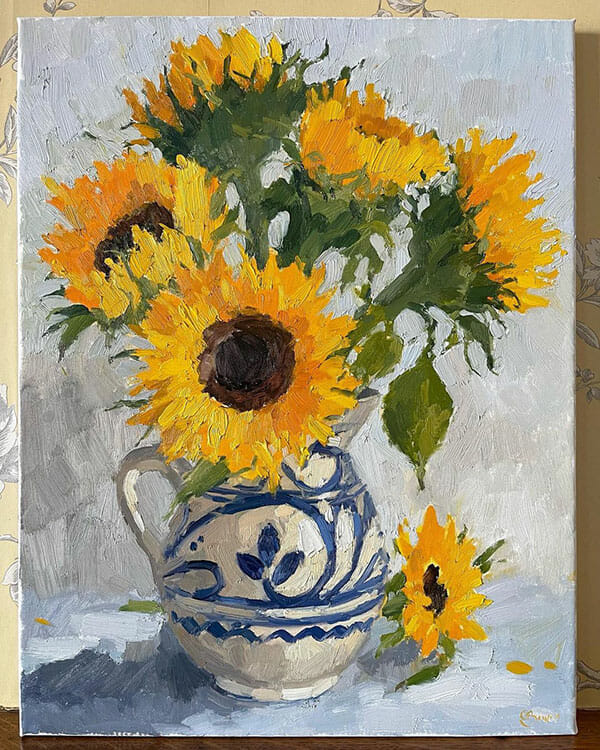 simple oil painting ideas