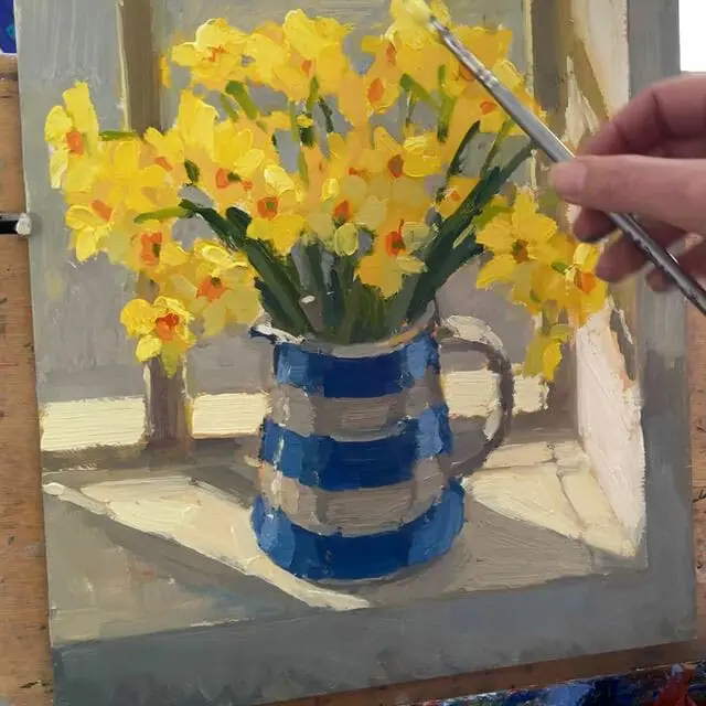 simple oil paintings