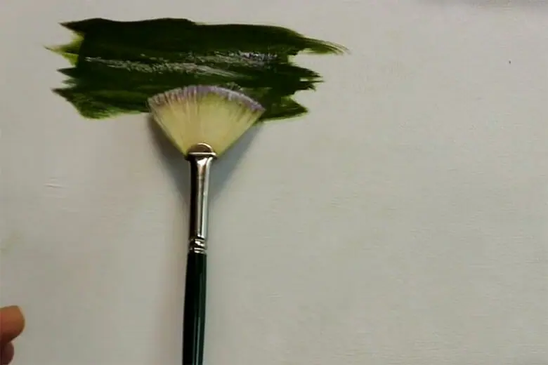 fan brush paint supplies