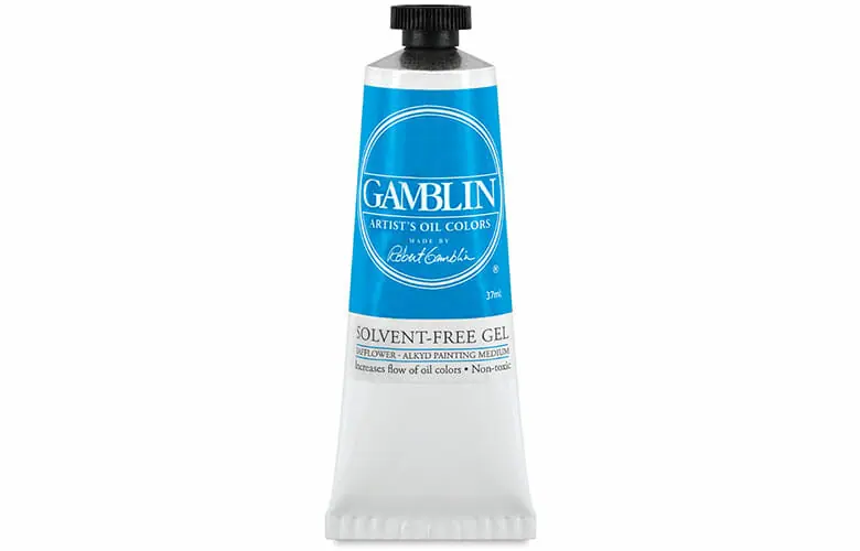 solvent free gel medium