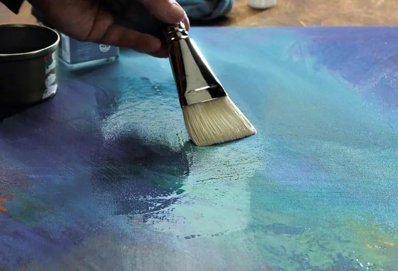 how to varnish an oil painting