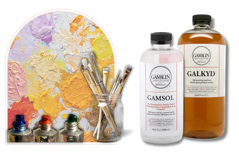 How to Oil Out a Painting Using Gamsol and Galkyd 