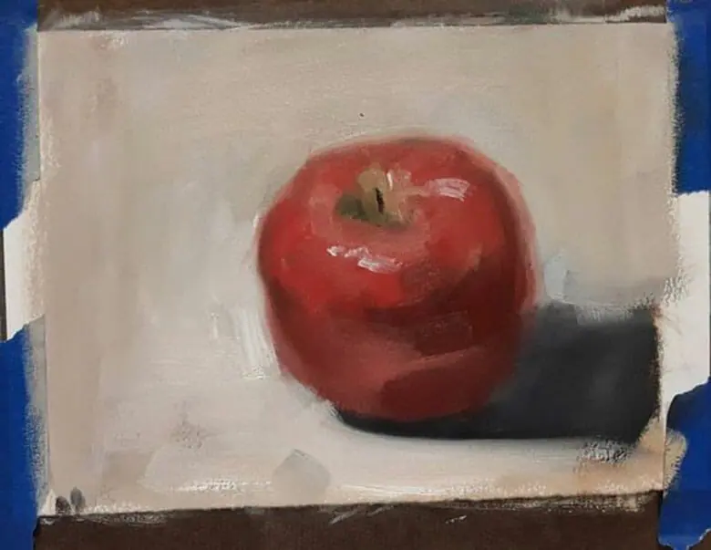 My first still life, water-soluble oils : r/oilpainting