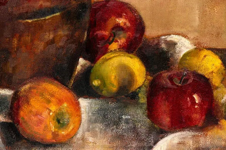 still life oil painting for beginners