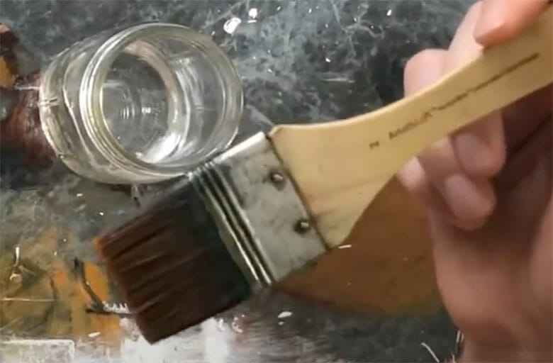 how to varnish oil painting