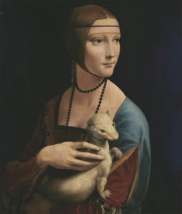 lady with an ermine by leonardo da vinci