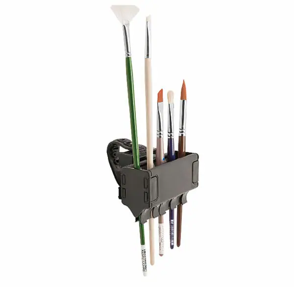 wet paint brush holder