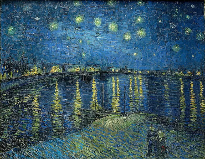 Starry Night Over the Rhône starry night over the rhone